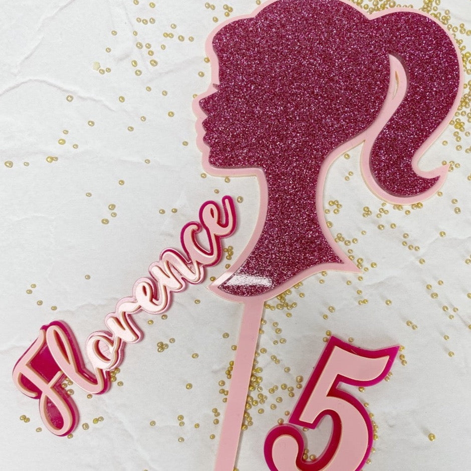Barbie Head Topper, Charm and Age Bundle