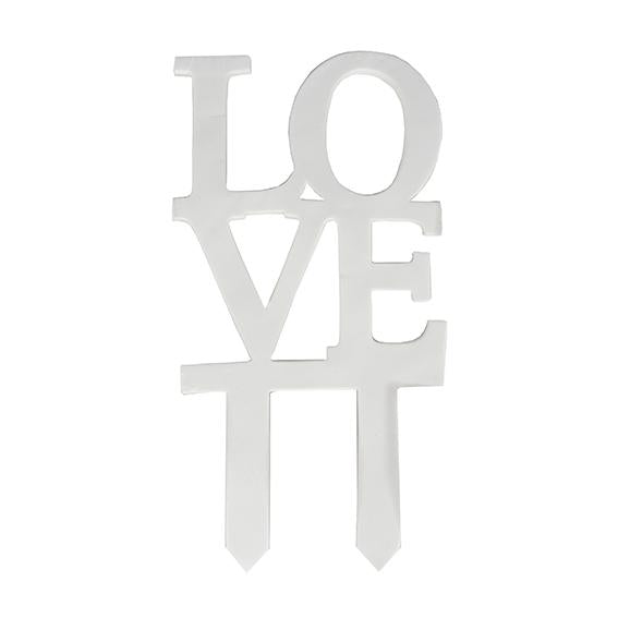 Love 93mm Cake Topper