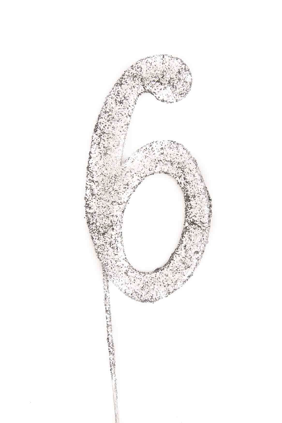 Silver Glitter Picks: Number 6