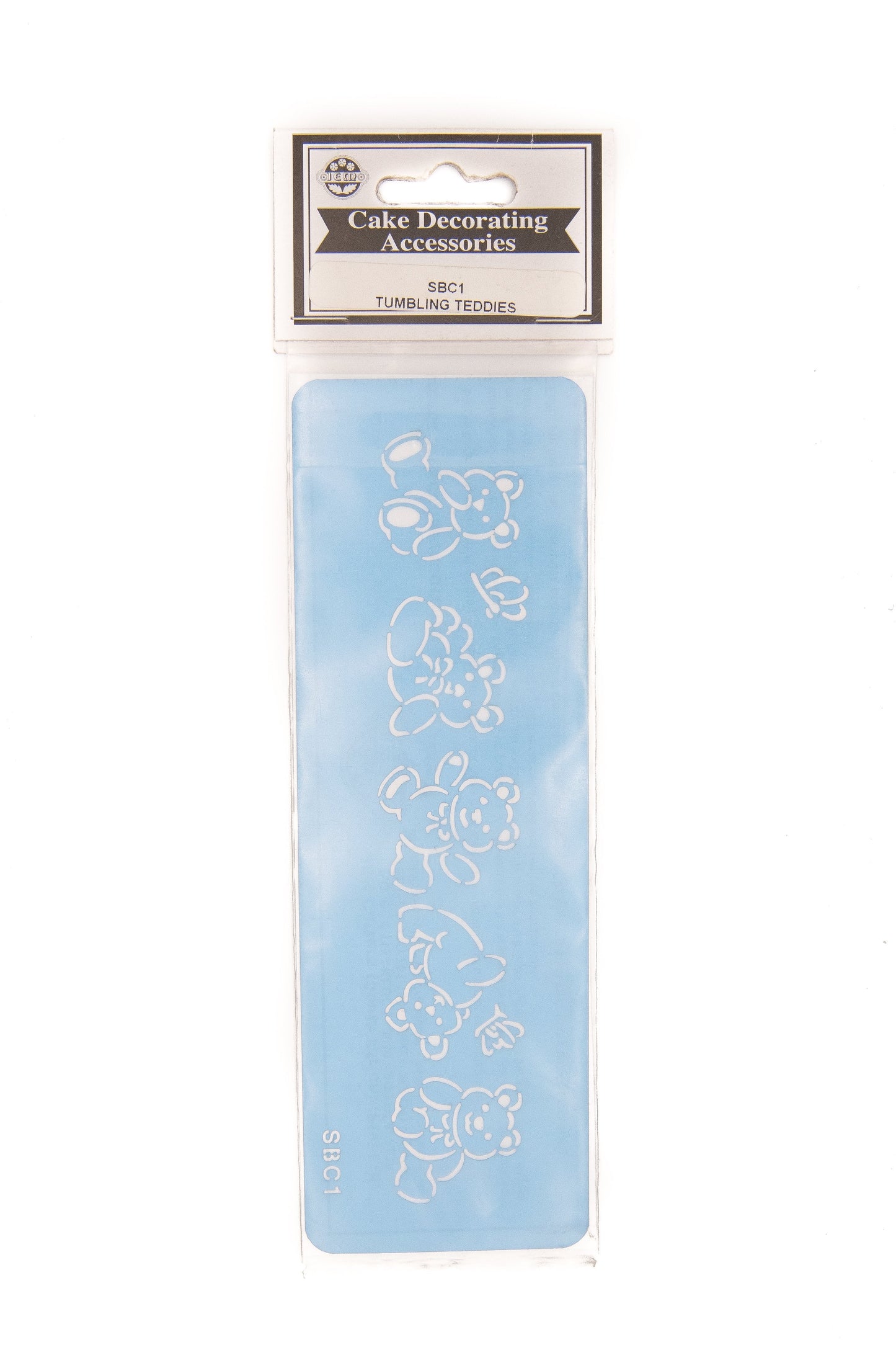 JEM Tumbling Teddies Stencil