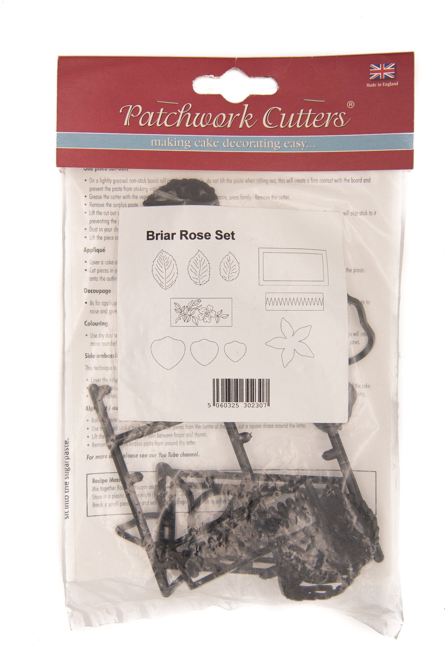 Patchwork Cutters - Briar Rose Set