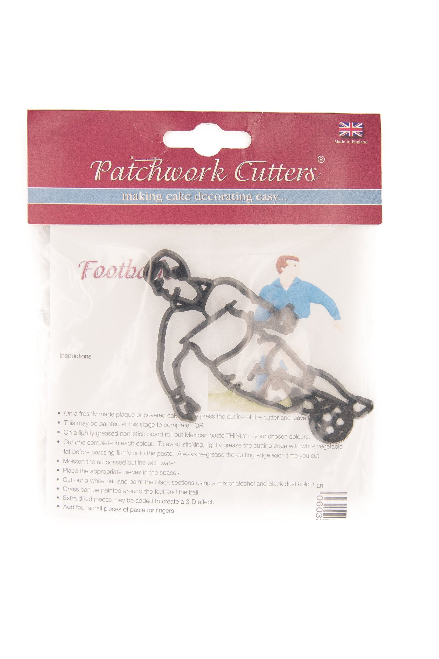Patchwork Cutters - Footballer
