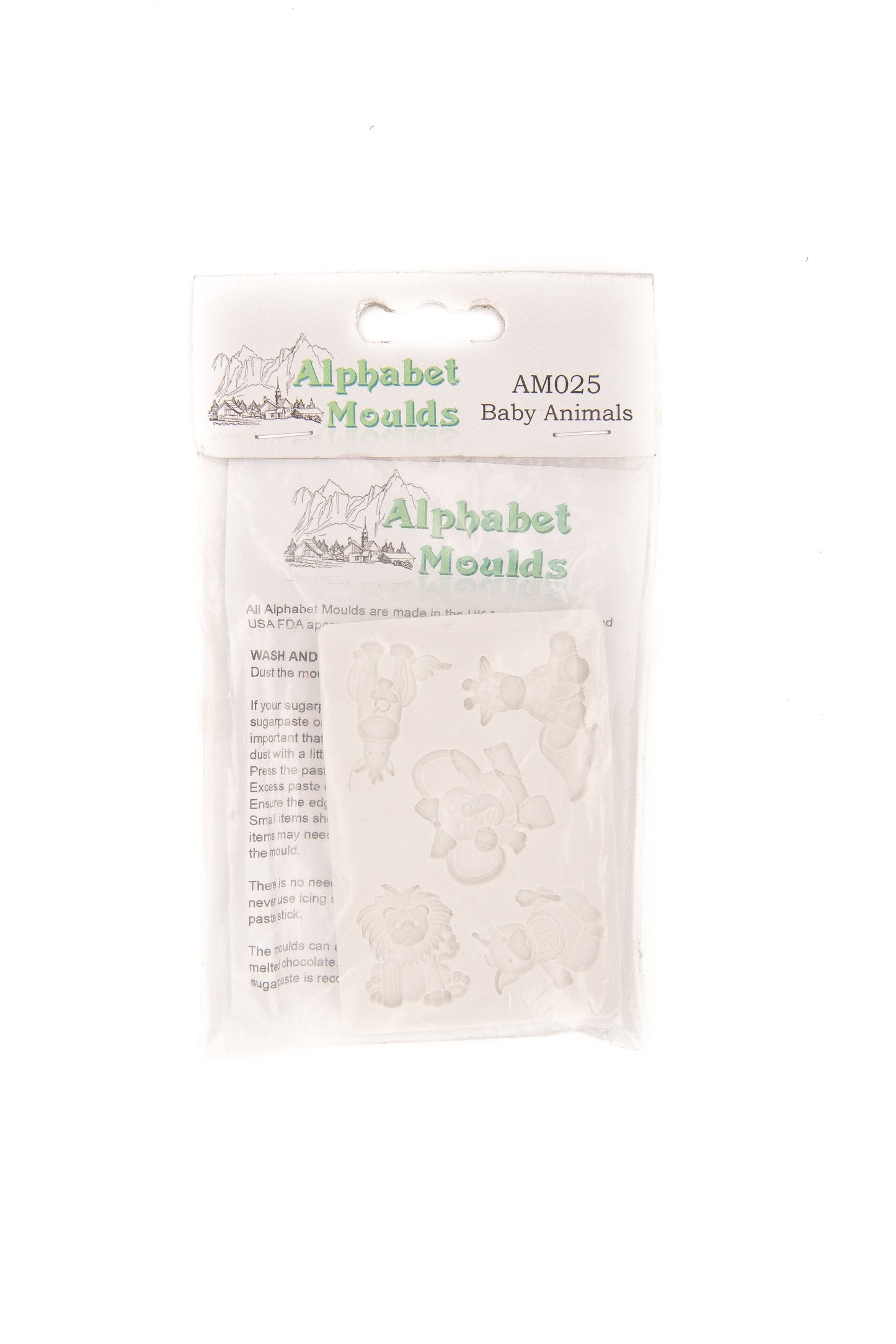 Alphabet Moulds - Baby Animals