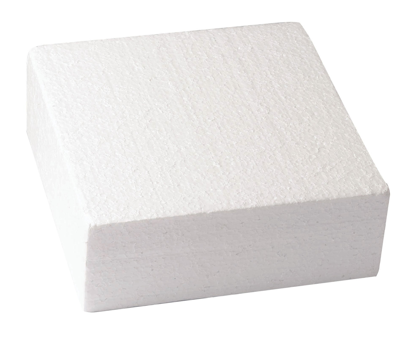 Cake Dummy - Bevelled - Square - 7'' X 1.5"' High