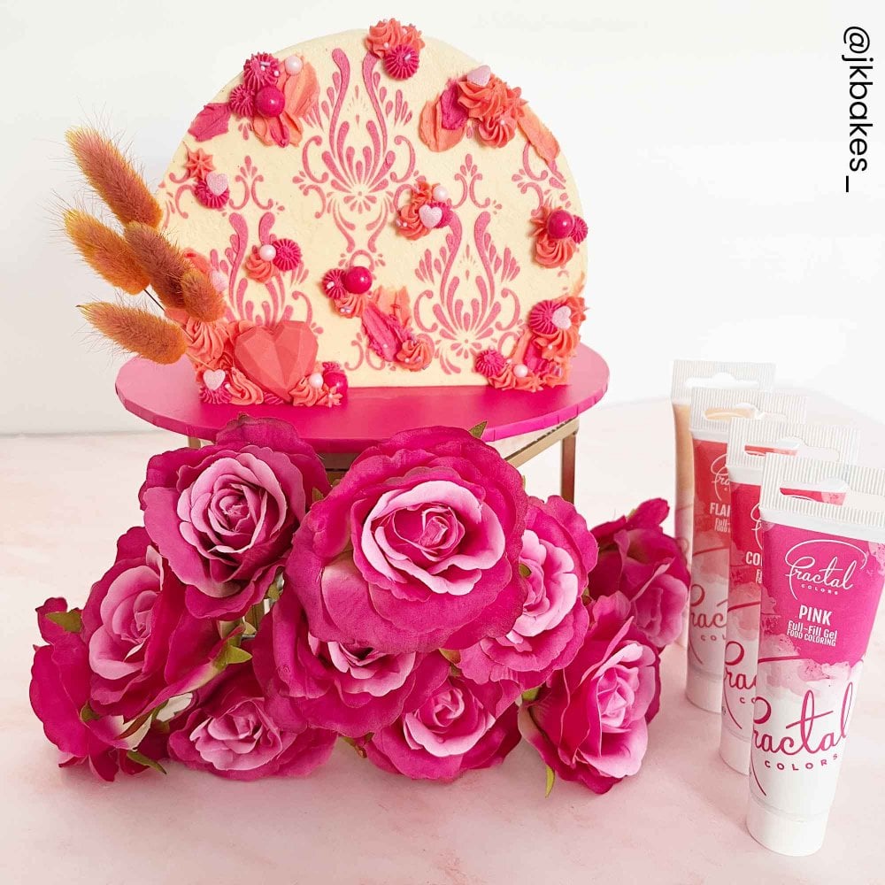 FRACTAL COLORS Pink - Fullfill Gel Colouring 30g