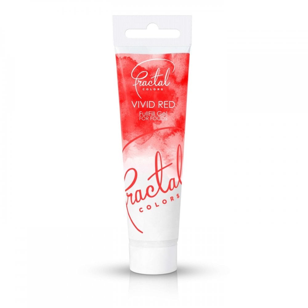 FRACTAL COLORS Vivid Red - Fullfill Gel Colouring 30g