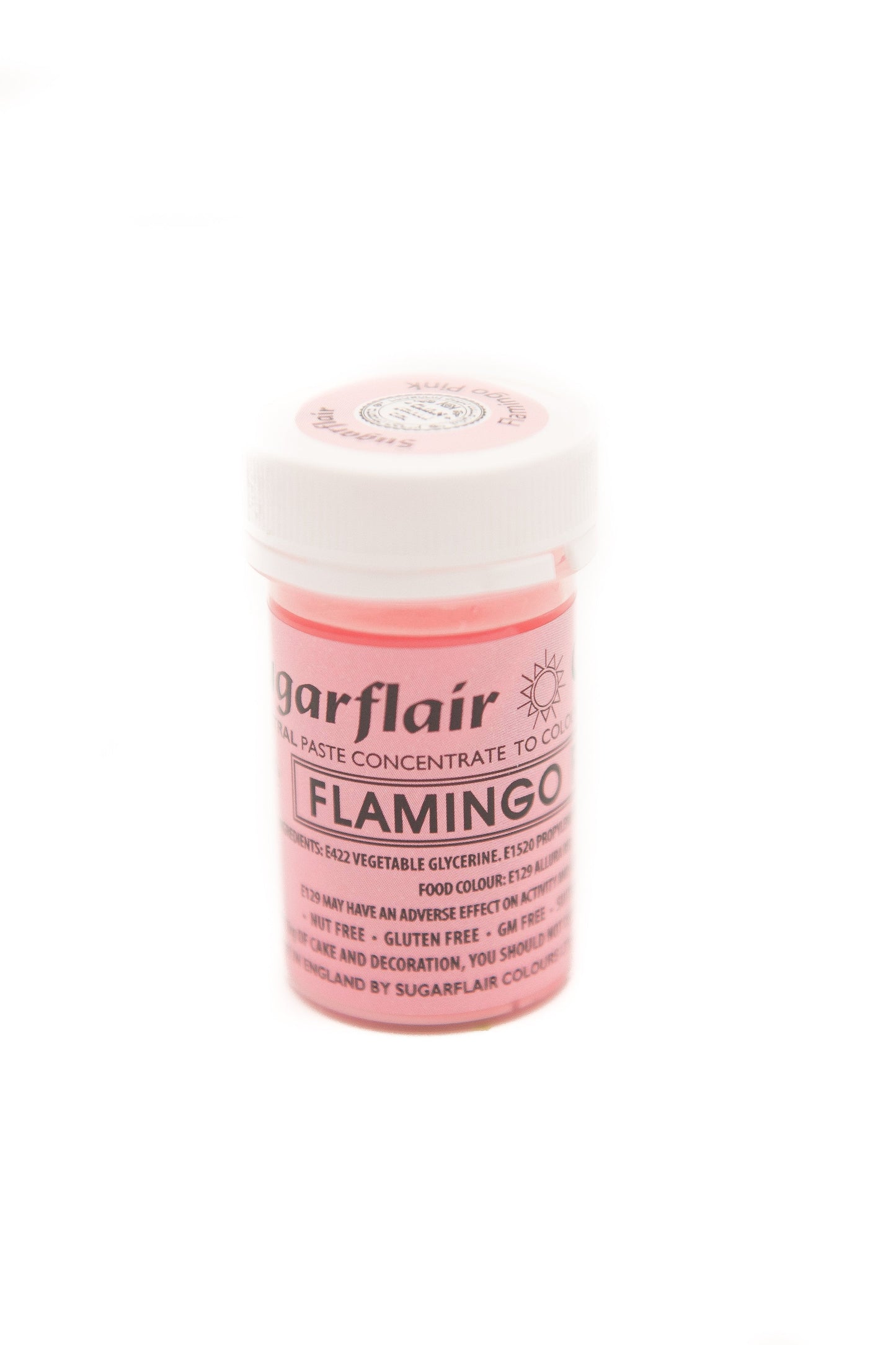 Sugarflair Flamingo Pink Spectral Paste