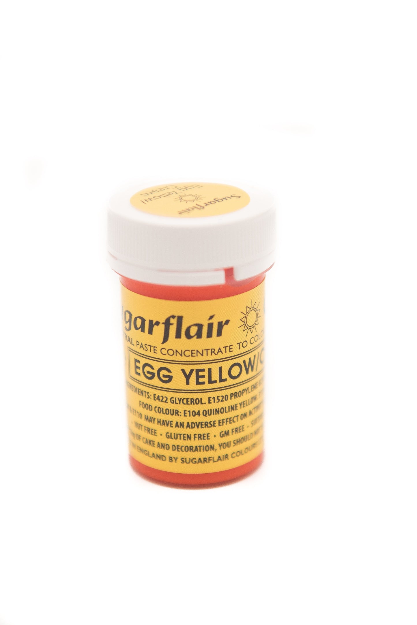 Sugarflair Egg Yellow/ Cream Spectral Paste