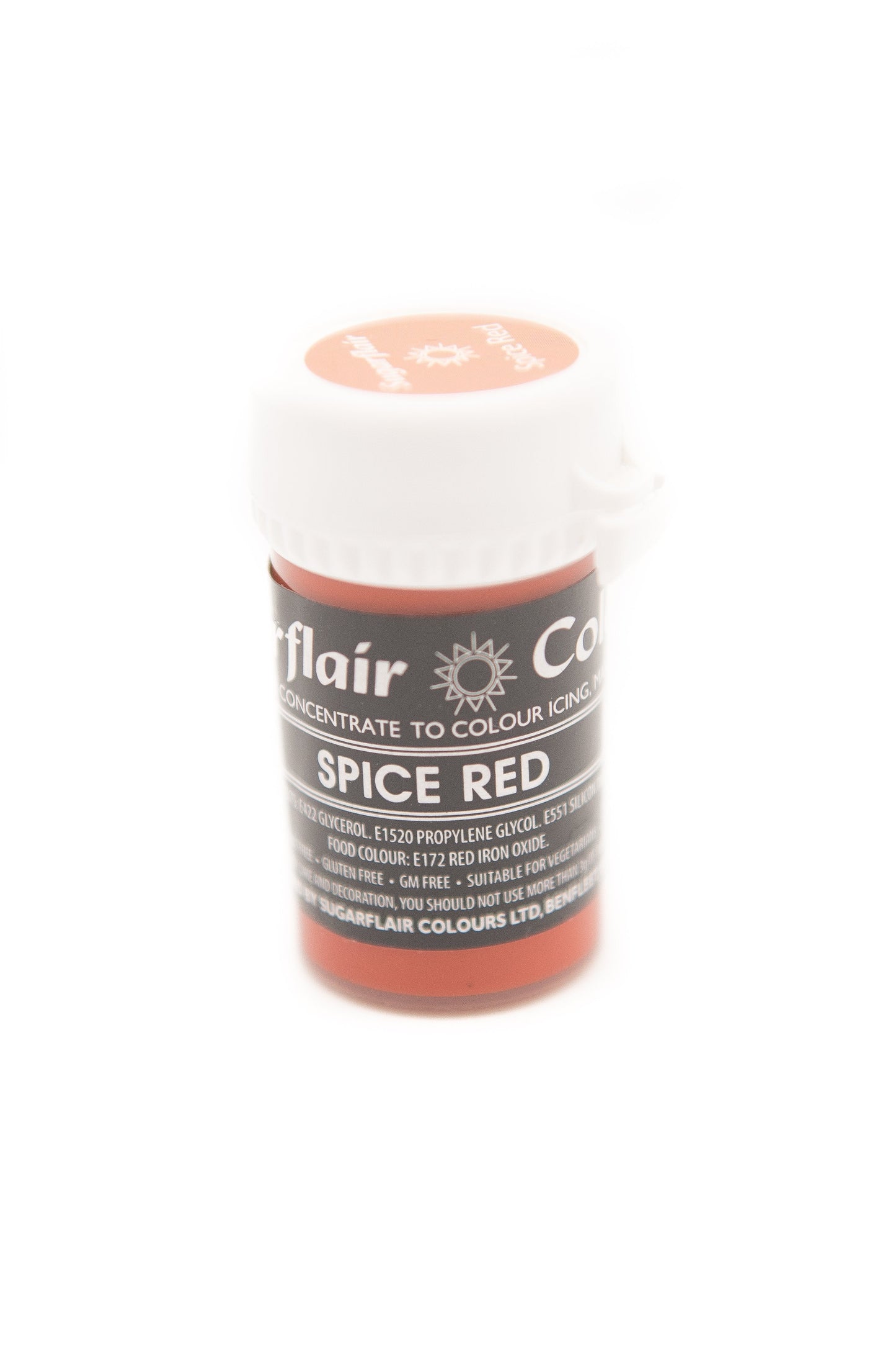 Sugarflair Spice Red Pastel Paste
