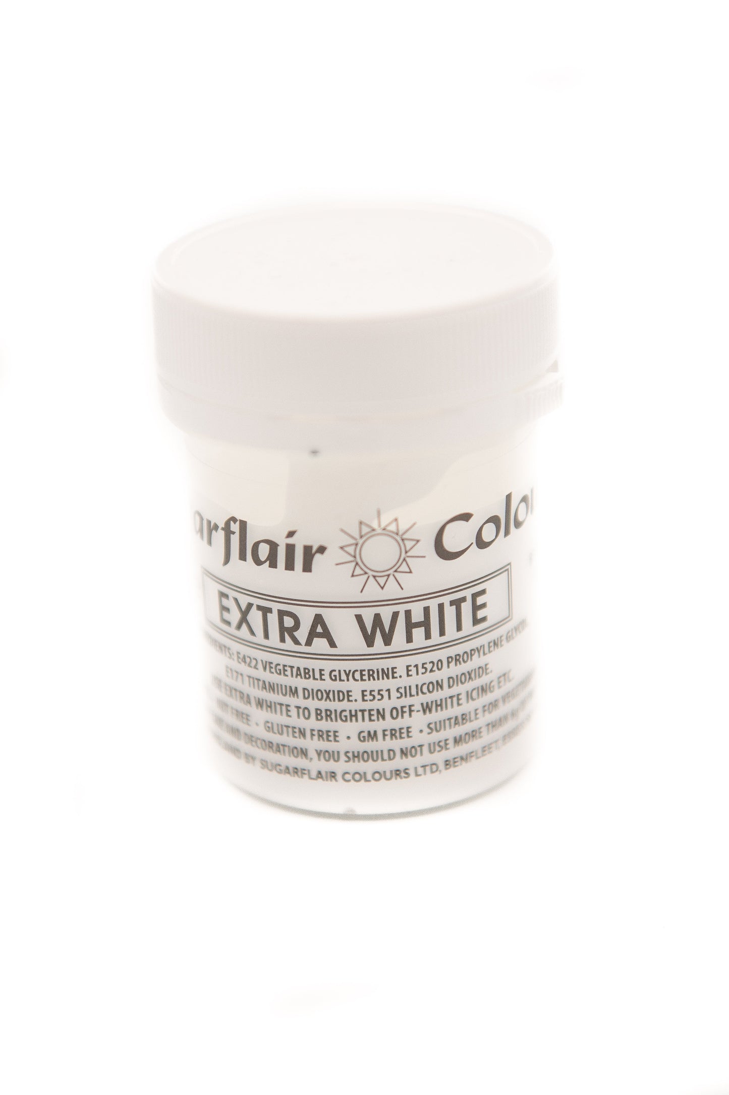 Sugarflair White Extra Paste Colour