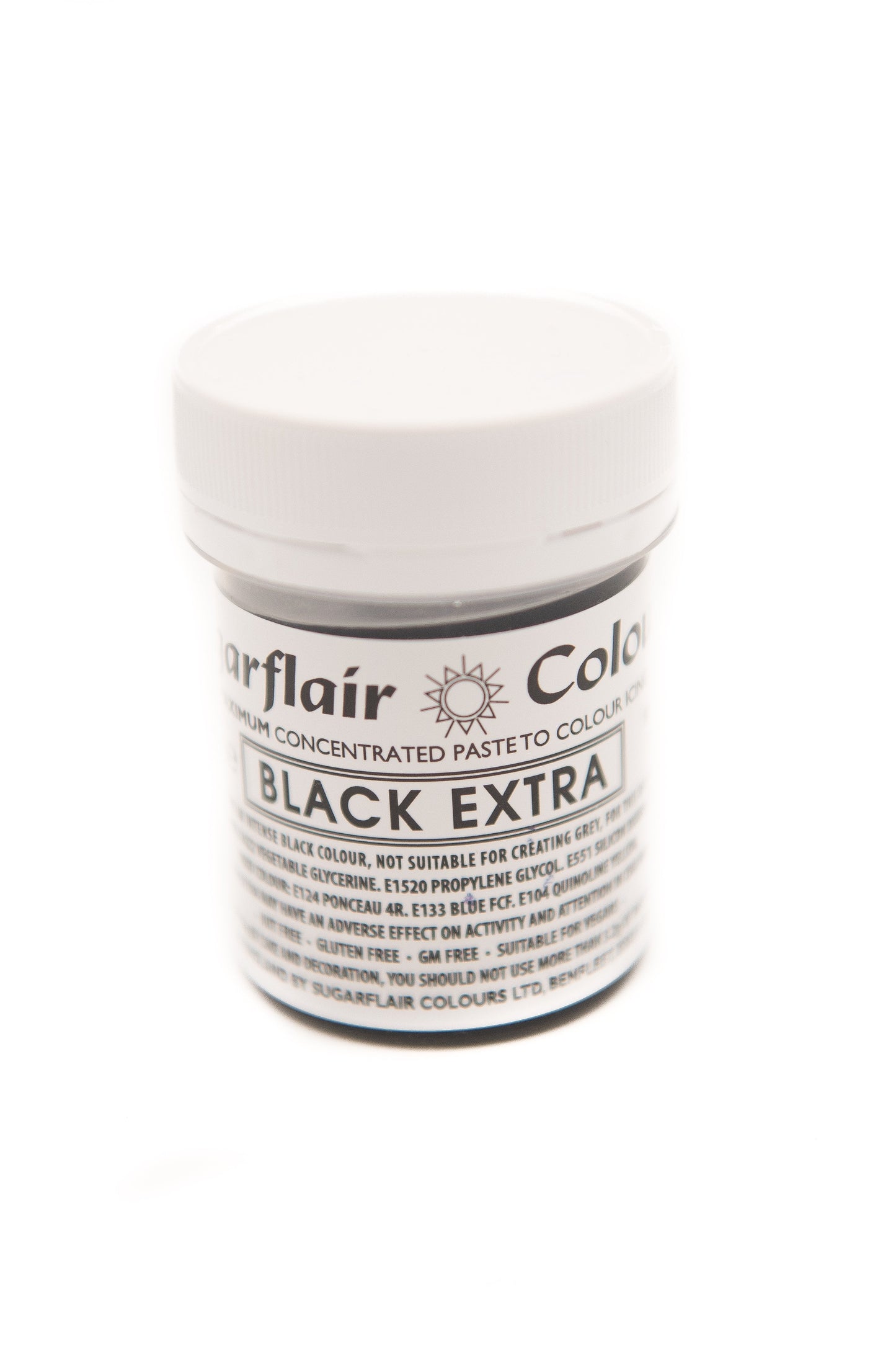 Sugarflair Black Extra Paste Colour