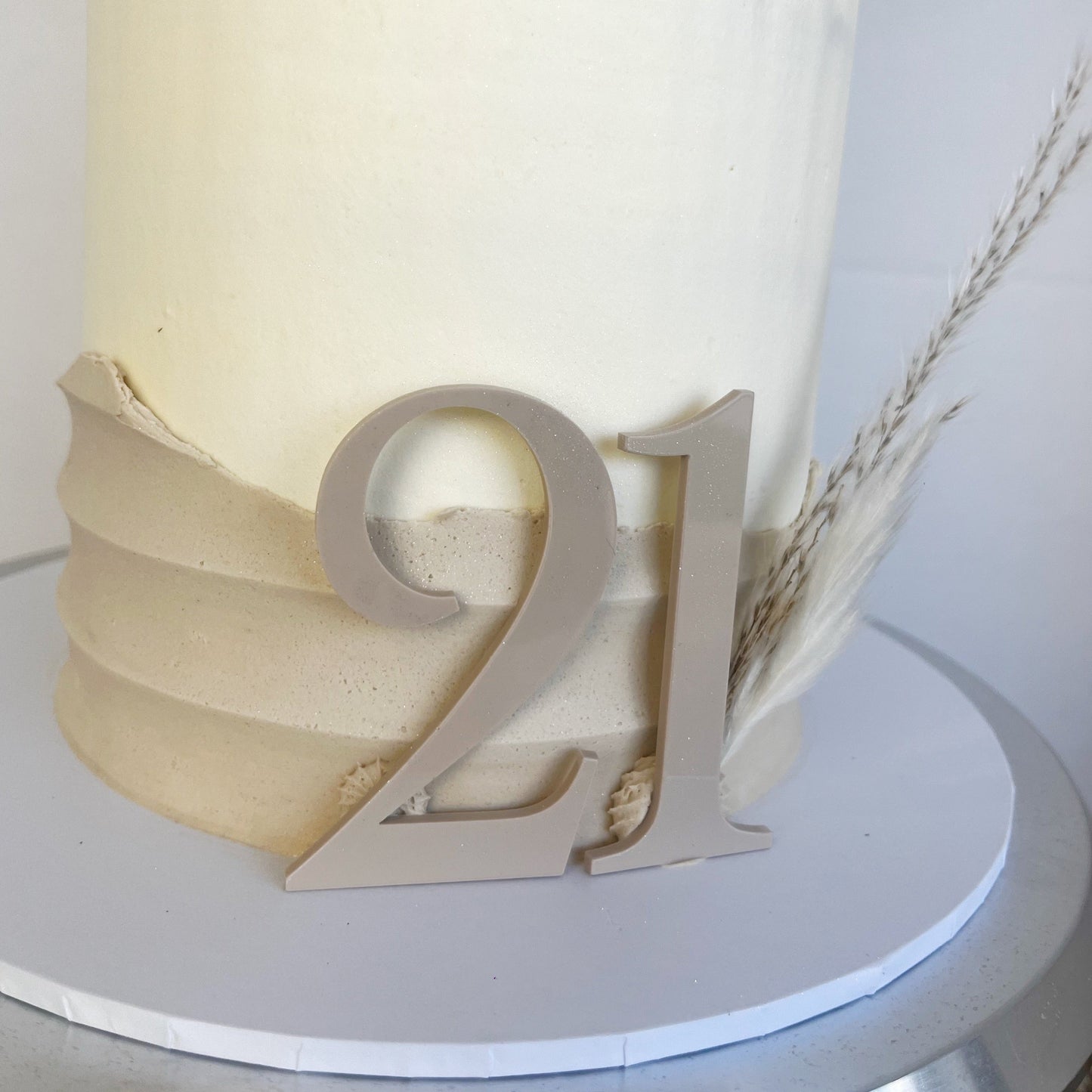 Personalised Name & Age Topper / Charm Set