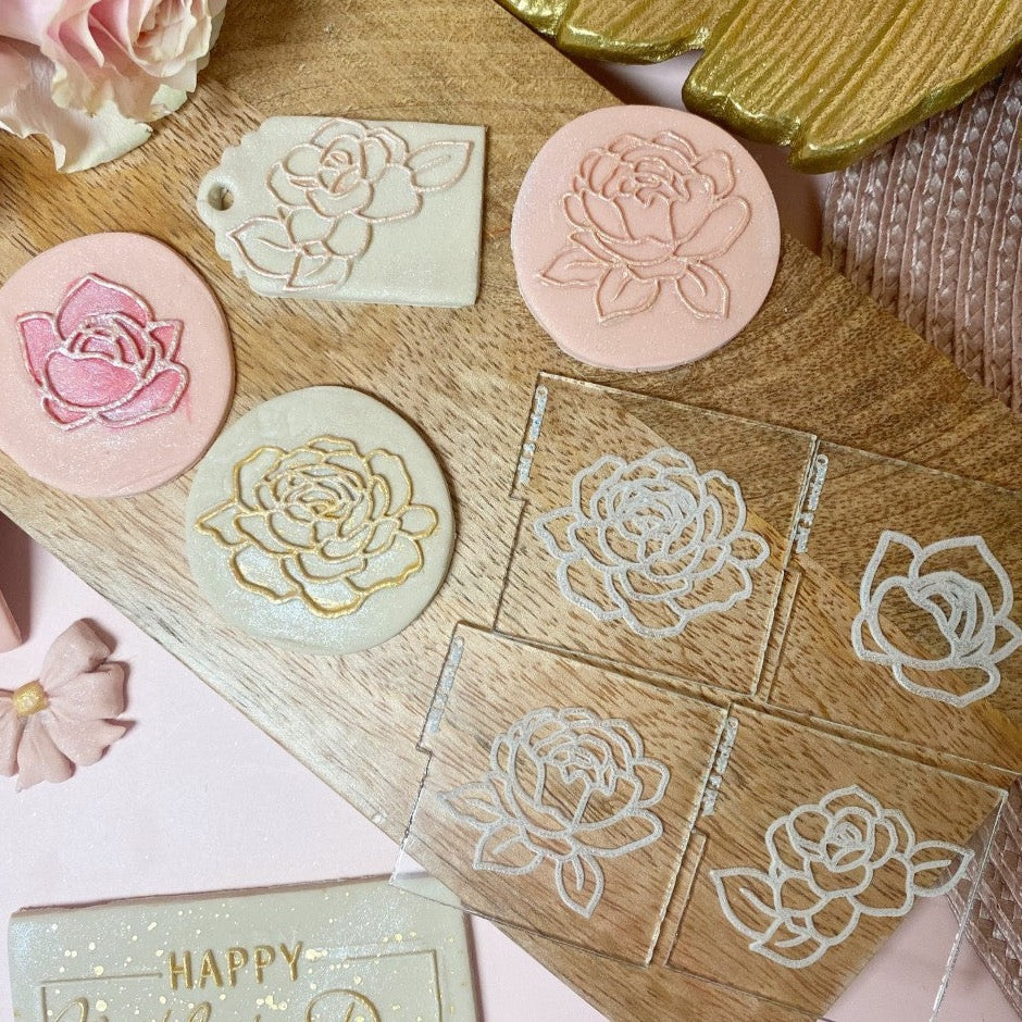 Reverse Embosser - Floral Mini's