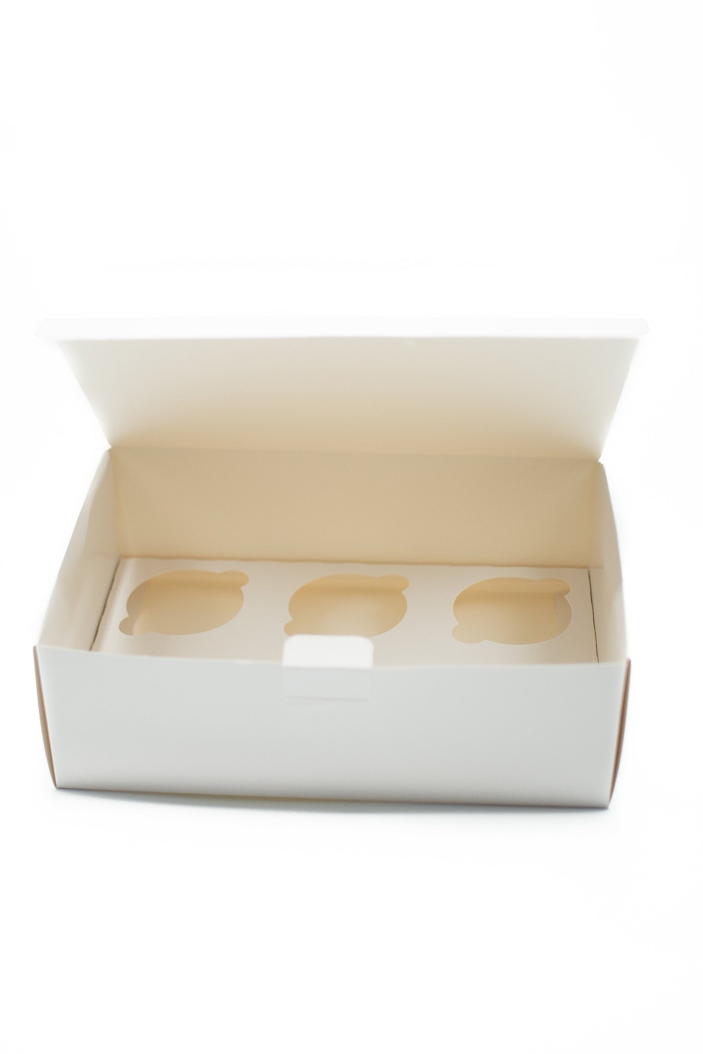 Cupcake/ Muffin Box without Window, Holds 6