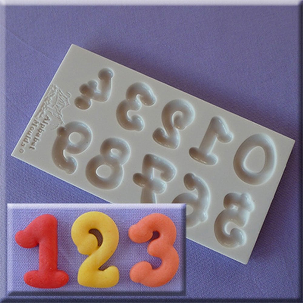 Alphabet Moulds - Cartoon Font