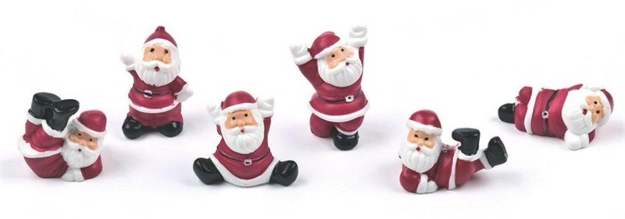 Plastic Tumbling Santa Cupcake Pics