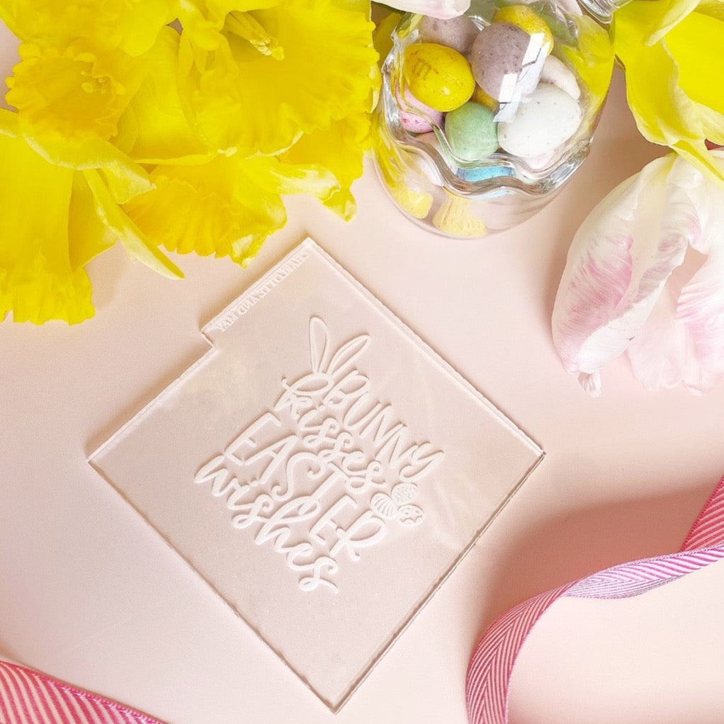 Reverse Embosser - Bunny Kisses & Easter Wishes