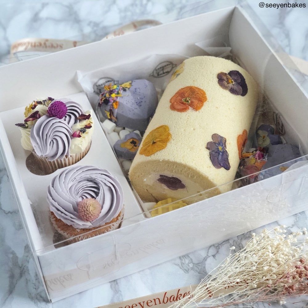 Hamper & Cupcake Box - Pack Of 2