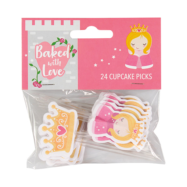 Baked With Love Princess Decorative Cupcake Pics