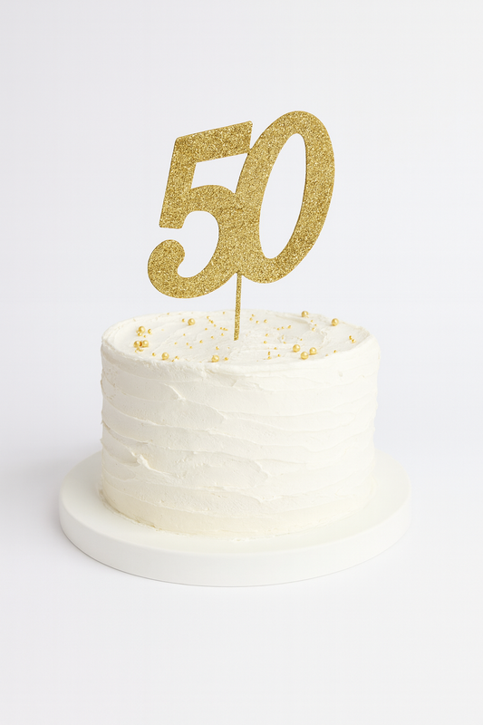 Gold Glitter Picks: Number 50