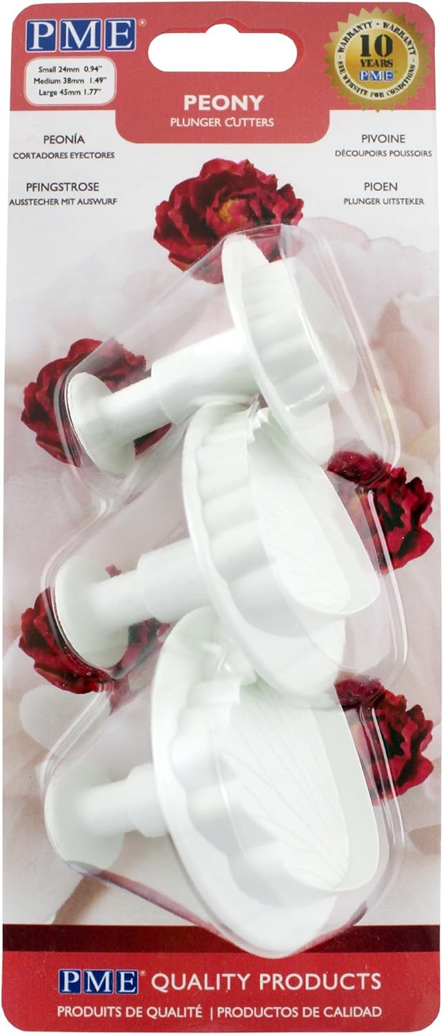 PME Peony Plunger Cutters - Set of 3
