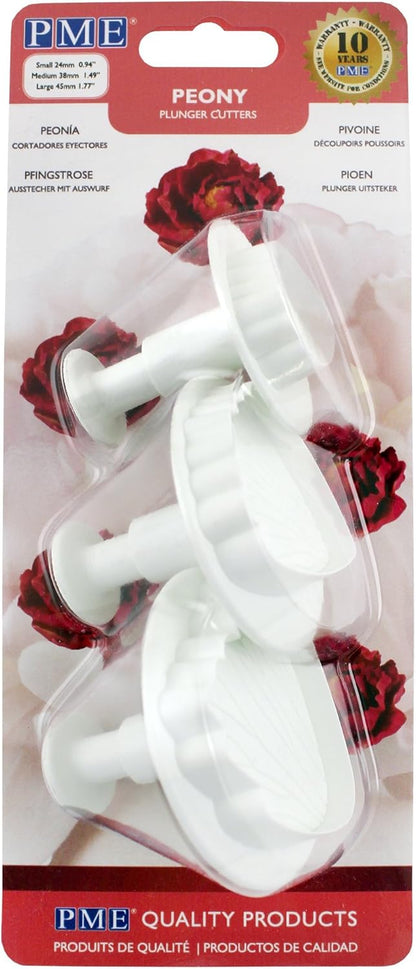 PME Peony Plunger Cutters - Set of 3