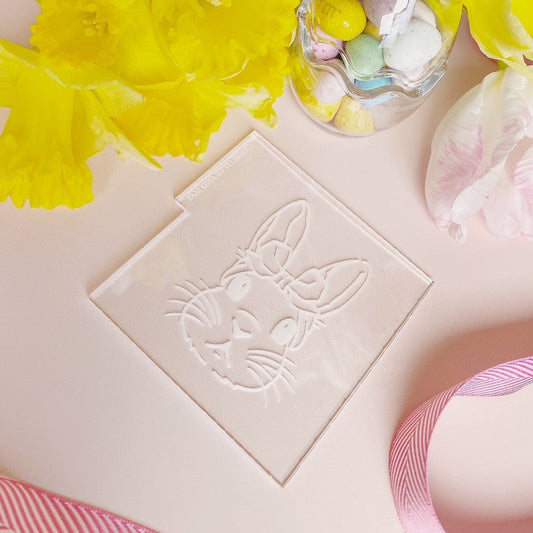 Reverse Embosser - Bunny with Bow