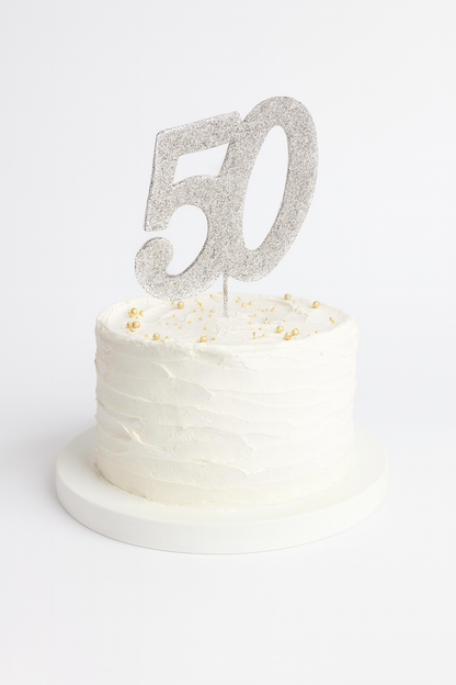 Silver Glitter Picks: Number 50