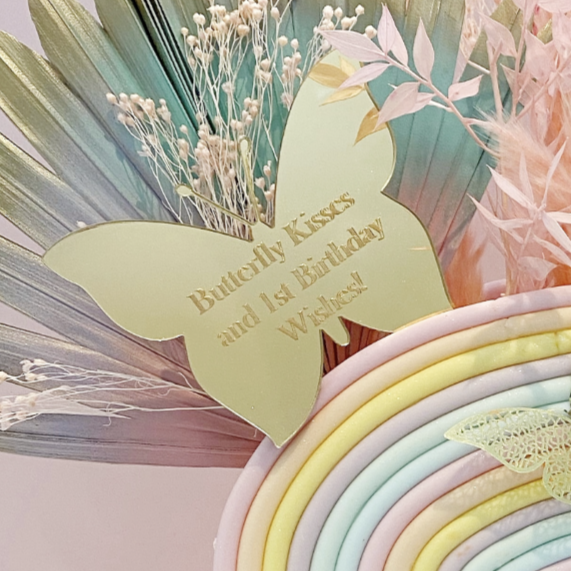 'Butterfly Kisses' Charm