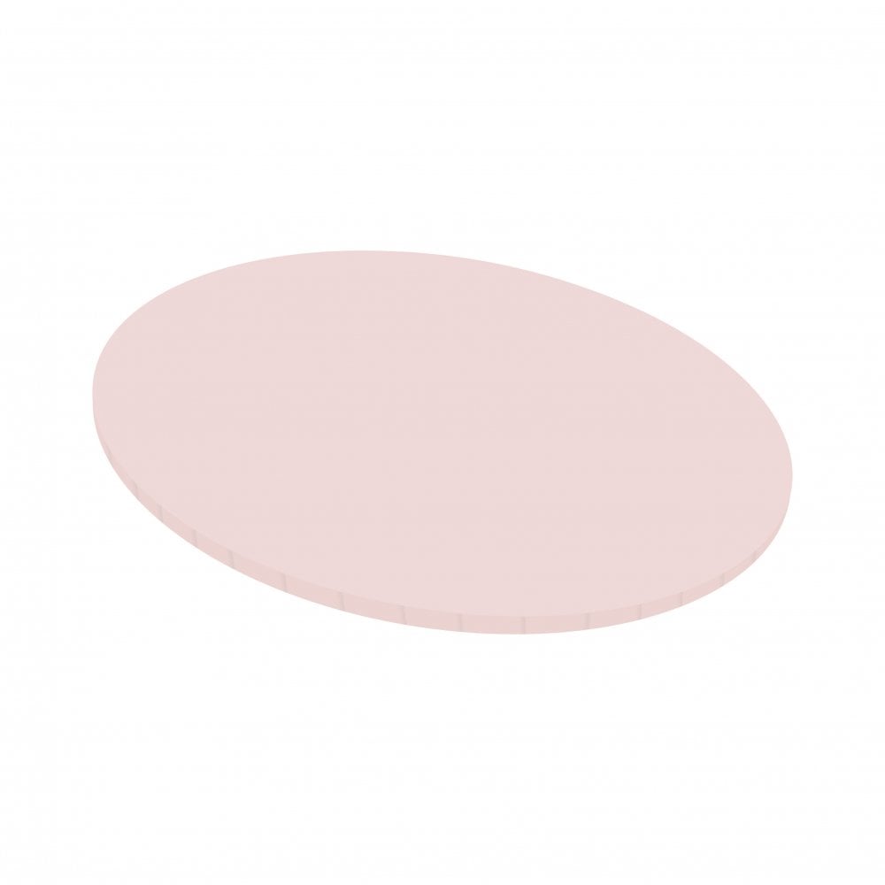 SIMPLY MAKING 5mm Baby Pink Round Matt Masonite Board - CHOOSE YOUR SIZE