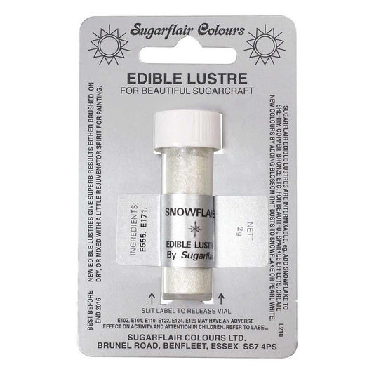 Sugarflair Edible Lustre - Snowflake