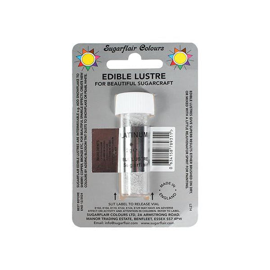 Sugarflair Edible Lustre - Platinum