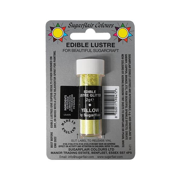 Sugarflair Edible Lustre Colour - Yellow