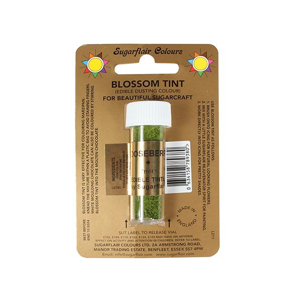 Sugarflair Blossom Tint Dusting Colours - Gooseberry
