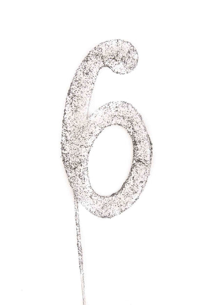 Silver Glitter Picks: Number 6