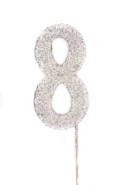 Silver Glitter Picks: Number 8