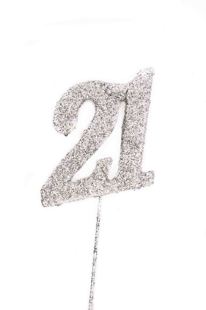 Silver Glitter Picks: Number 21