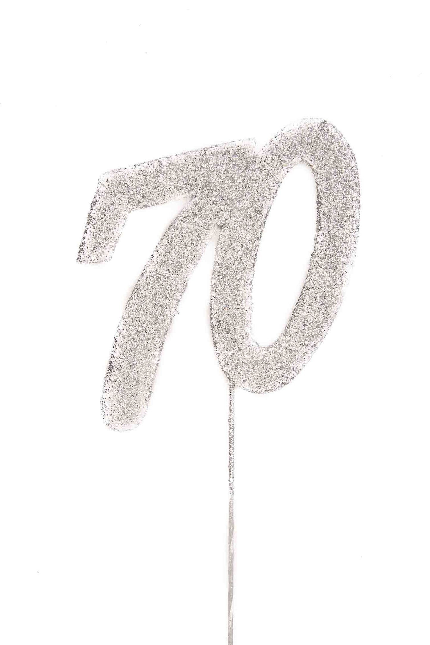 Silver Glitter Picks: Number 70