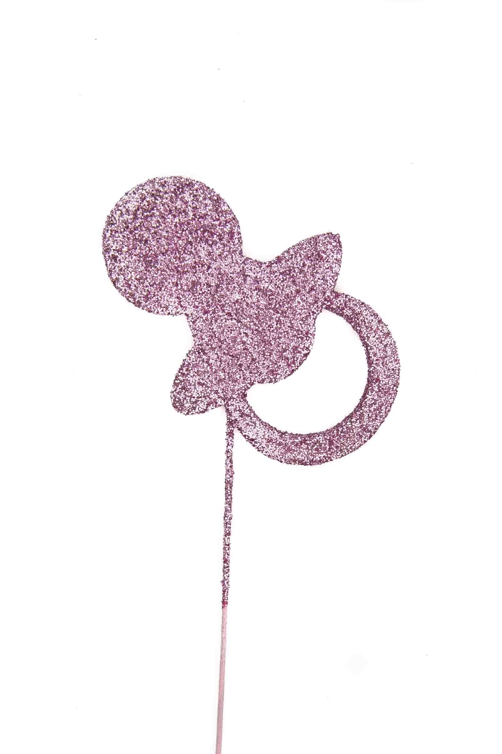 Light Pink Glitter Pick: Dummy