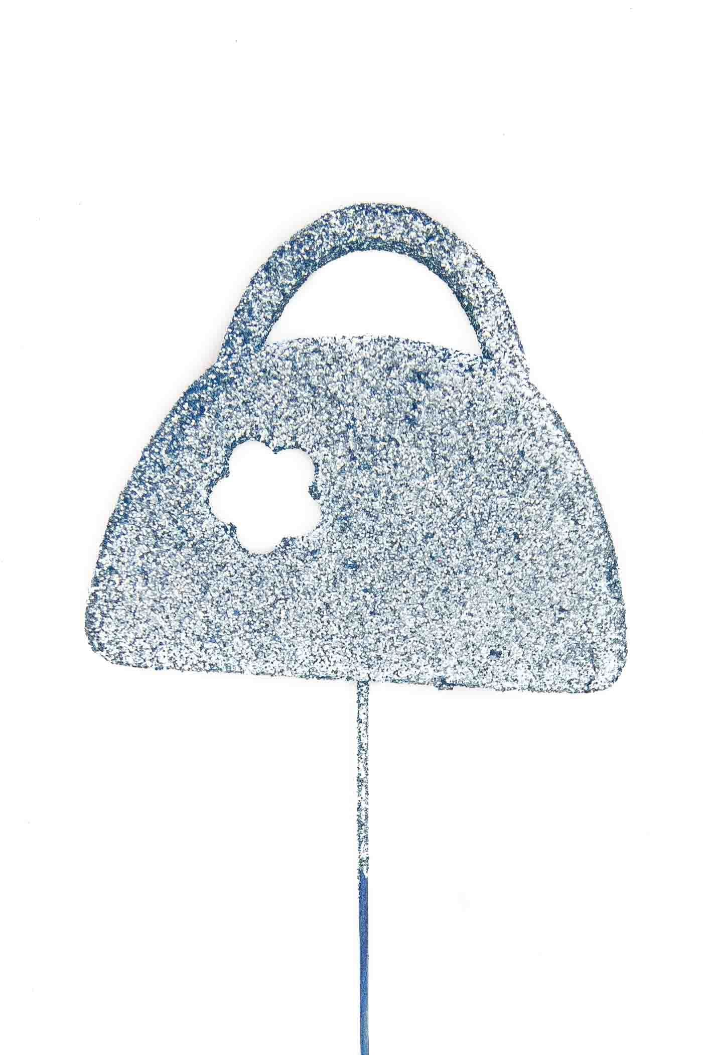 Blue Glitter Pick: Handbag