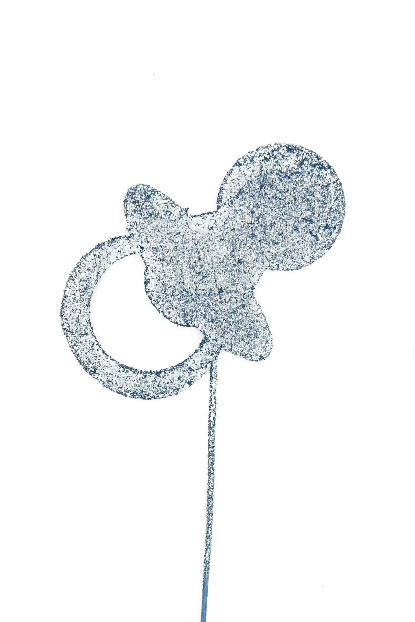 Blue Glitter Pick: Dummy