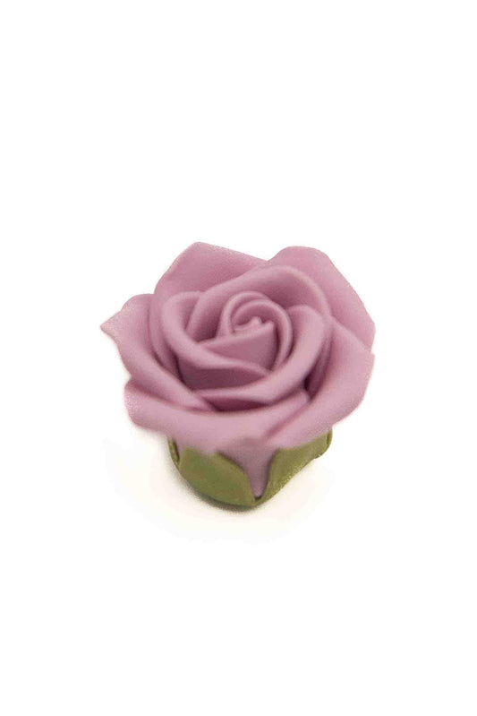 Small Lilac Rose with Calyx