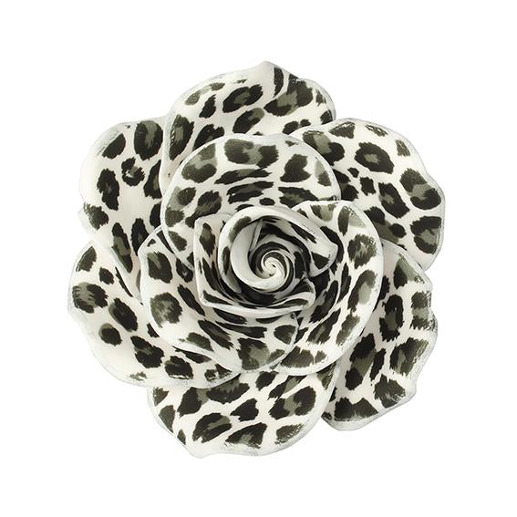 Extra Large Leopard Print Rose