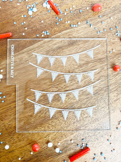 Coronation Union Jack Bunting Embosser