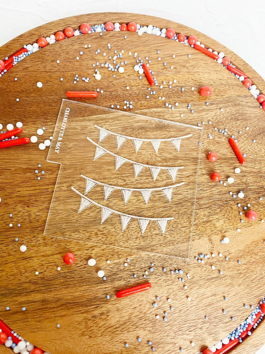 Coronation Union Jack Bunting Embosser