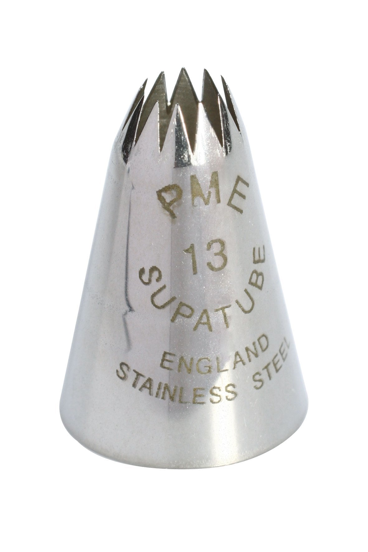 PME Supatubes Seamless Stainless Steel Icing Tube - ST13