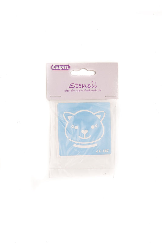 Culpitt Cat Face Stencil - 65mm