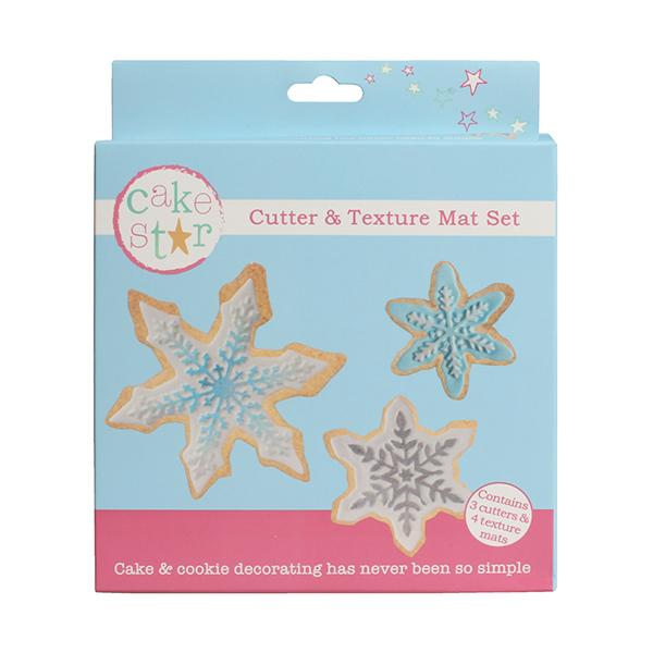 Cake Star - Cake Stencil - Snowflake