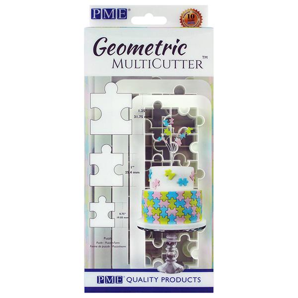 PME Geometric MultiCutter - Puzzle - 3 piece set