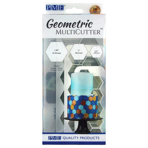 PME Geometric MultiCutter - Hexagon - 3 piece set